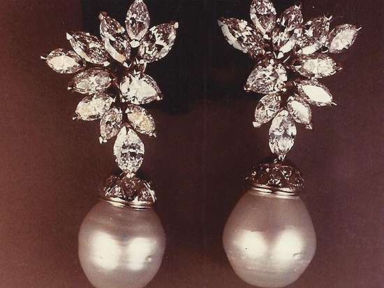 Earrings With Marquise Diamonds